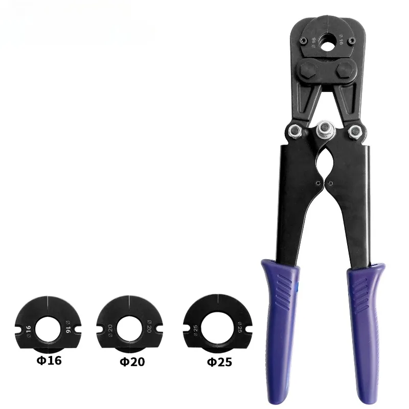 Manual Clamping Pliers Mechanical Pipe, Floor Heating KBG Line Pipe Stainless Steel Crimping Pliers