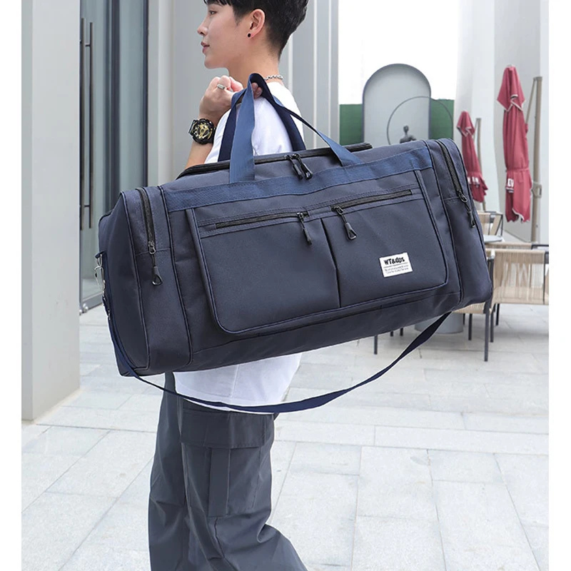 Large Capacity Outdoor Sports Handbag, Men Gym Fitness Bags, Travel Crossbody Duffle, Casual Luggage Storage, Shoulder Bag