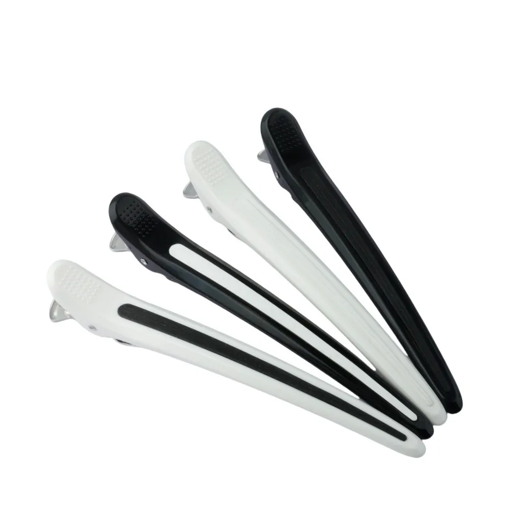 14cm Hairdressing Hair Clips Strong Grip Plus Length Crocodile Hair Clips Plastic Hair Sectioning Clips Styling Tools