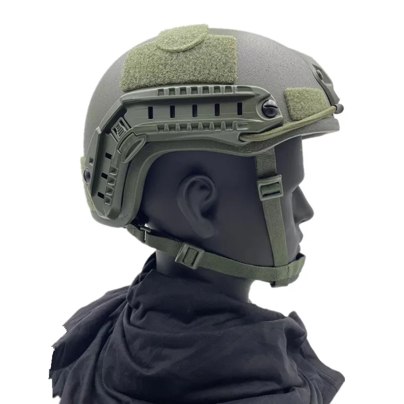 Fast HDPE NIJ IIIA High Cut Trajectory Helmet UHMW-PE Trajectory 3A Bulletproof Helmet