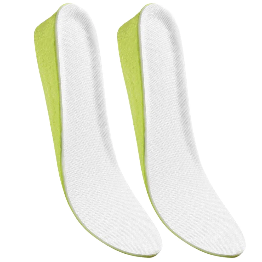

1 Pair Height Increase Shoe Insoles Breathable Soft Supportive For Sports Shoes Men Height Increasing Insert Insoles