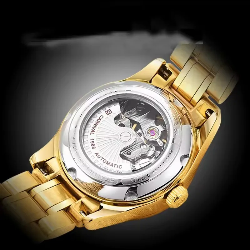 IW Carnival Ladies Mechanical Wrist Watches Automatic Movement Elegant Accessories For Women Sapphire Mirror Luxury Brands Watch