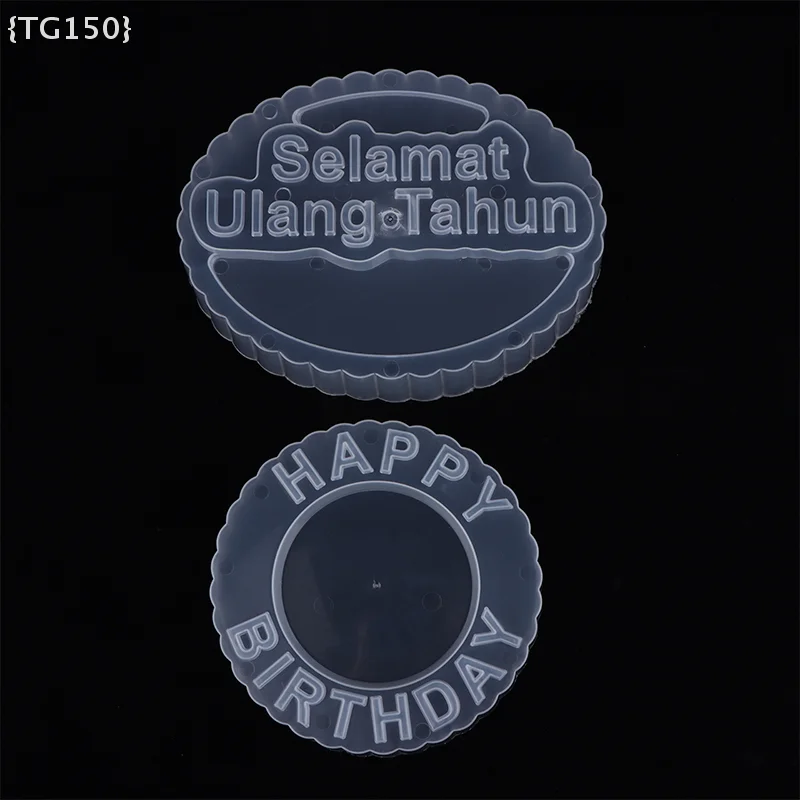 

【Ja】PP Cake Printing Mold for DIY Birthday Cakes - Handmade Foam Cake, Chocolate & Pastry Model Practice Mold