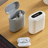 Multi Functional Storage Box Pocket Holder Portable Dust-proof Data Cable Charger Headphone Jewelry Case Desktop Organizer