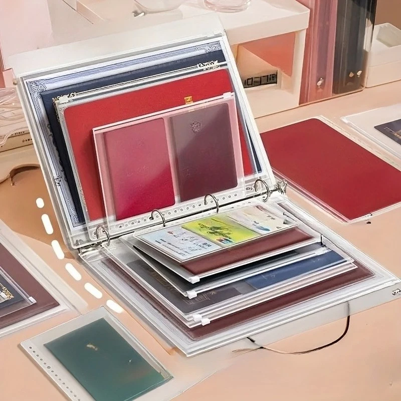 

Водонепроницаемый органайзер для документов на молнии: для важных файлов, свидетельств о рождении, удостоверений личности, паспортов, счетов