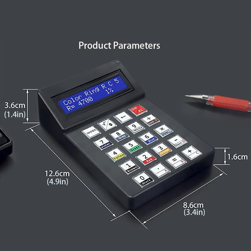 DN-7-битный ЖК1602 дисплей настольный калькулятор комплект для пайки DIY хоббист электроника комплект DIY калькулятор паяльный комплект