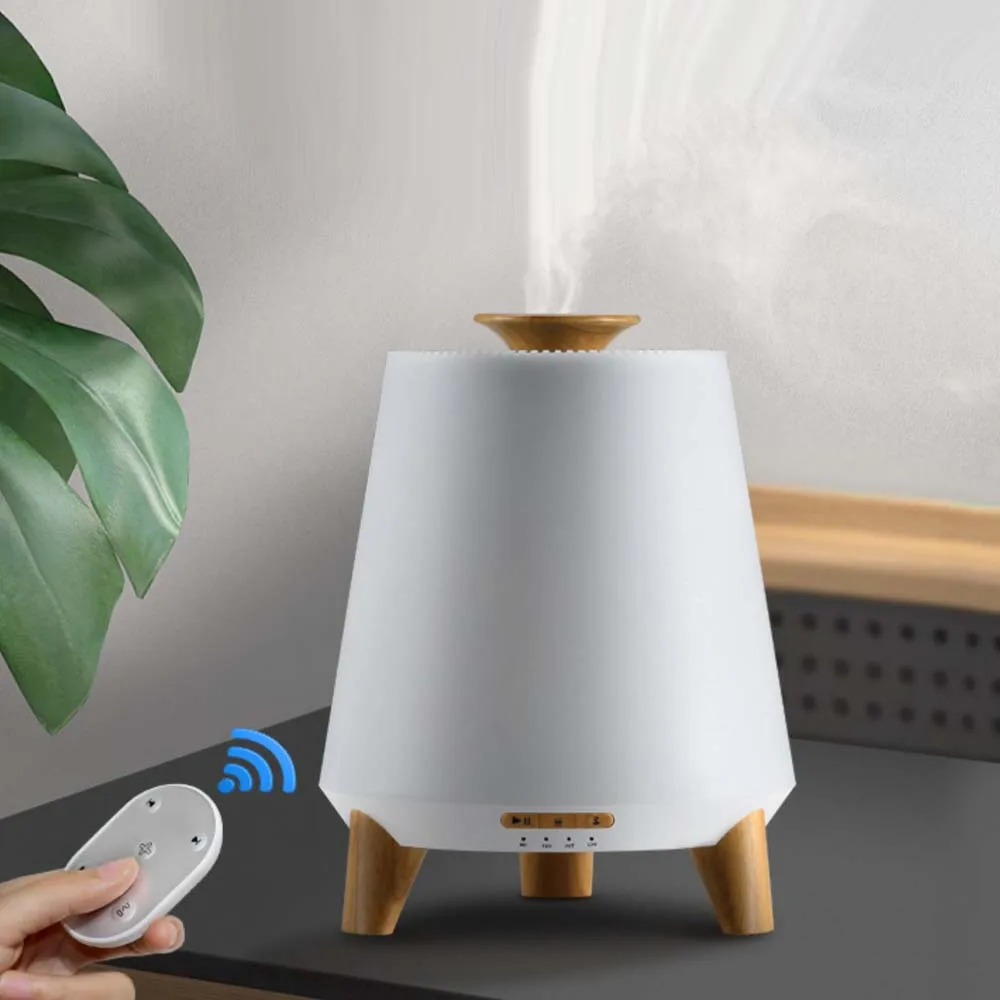 Supply New Product Ideas 2022 Essential Oil Diffusers Humidifier Music Speaker for Aromatherapy