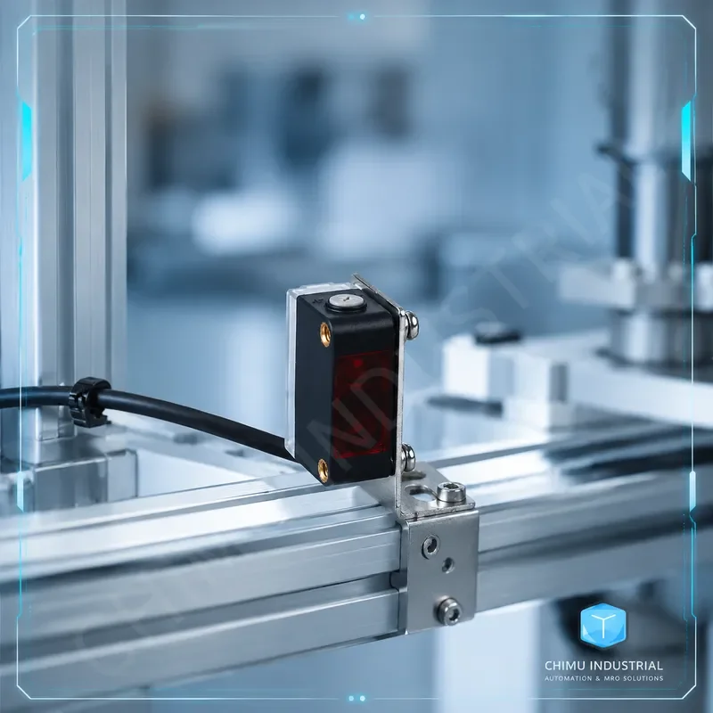 【CHIMU INDUSTRIAL】 SZ-JG-442 LS61 Background Suppression Photoelectric Switch Square Diffuse Reflection Sensor