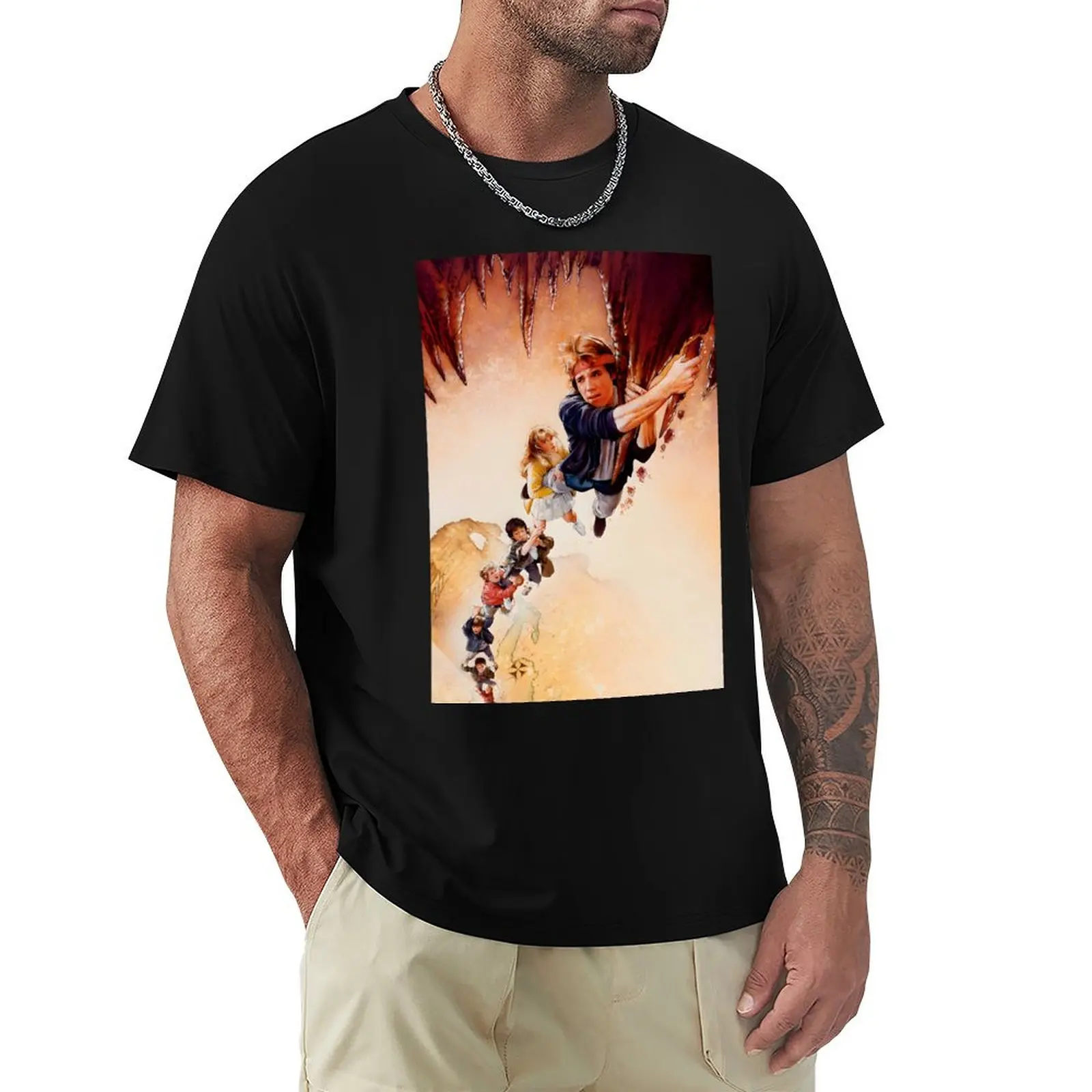 

Goonies T-Shirt customizeds boys whites baggy shirts T-shirts for men cotton