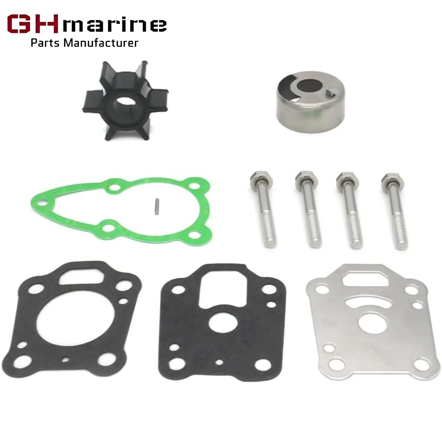 

369-87322-0 369-87322-1 369-87322-2 Replace Nissan Tohatsu 4HP 5HP 6HP NS4C NSF4B NS5B NSF6C Water Pump Impeller Repair Kit