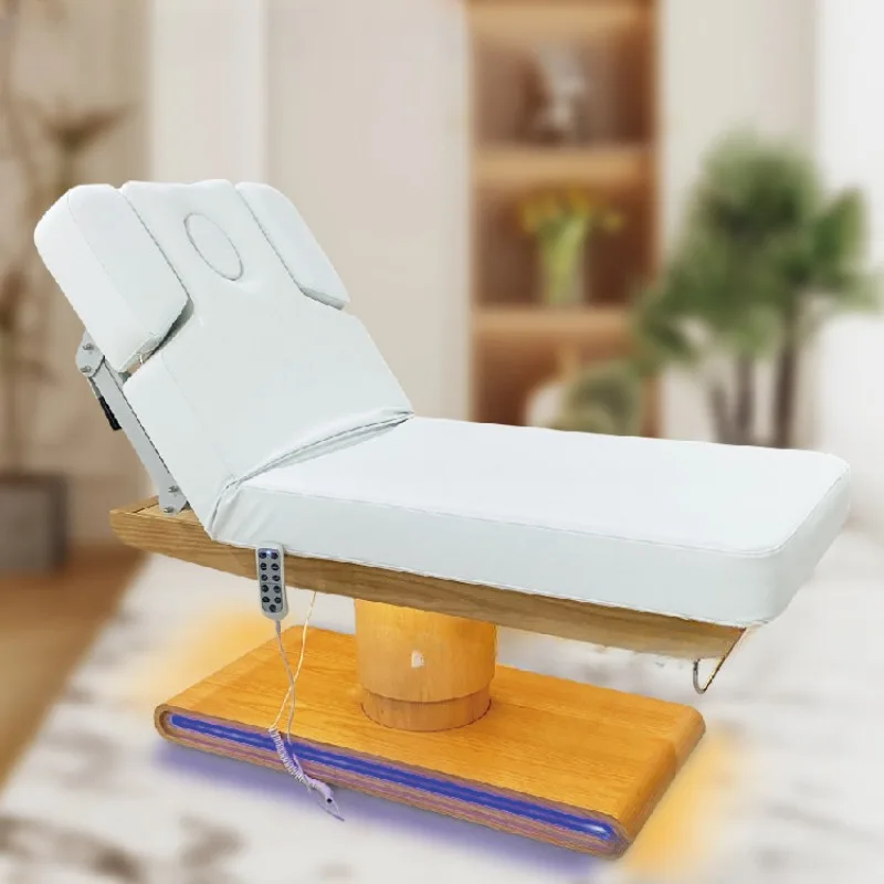 Esthetic Bed Lit Pliant Tattoo Table Electric Beauty Salon Professional Portable Massage Stretcher De Pliable Chairs Full Body