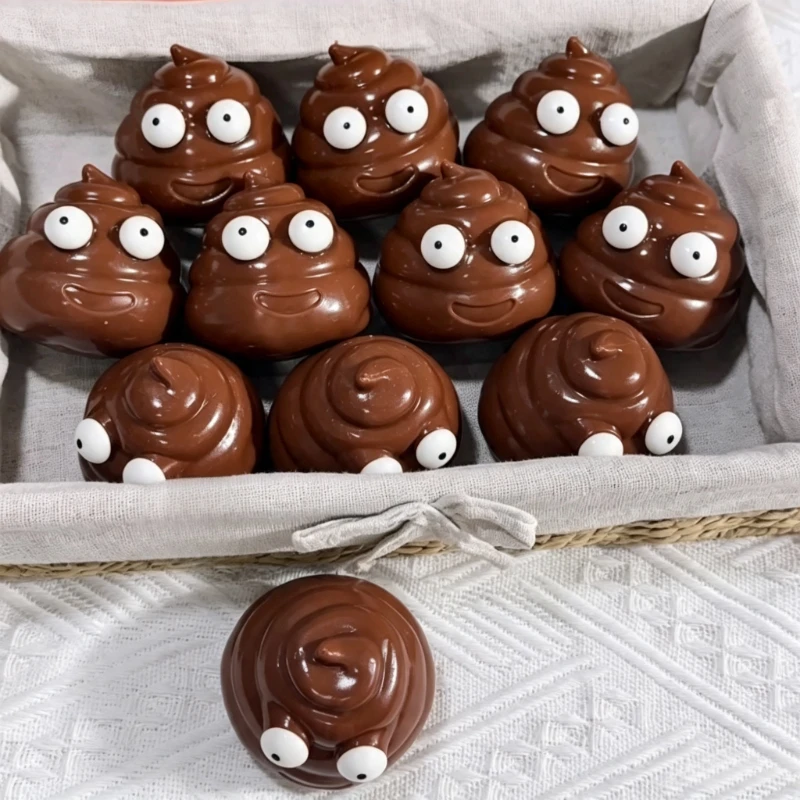 Crunchy Cute Poop Soft Pinch To Relieve Office Stress And Nervous Decompression Slow Rebound Restless Funny Simulation Toy.