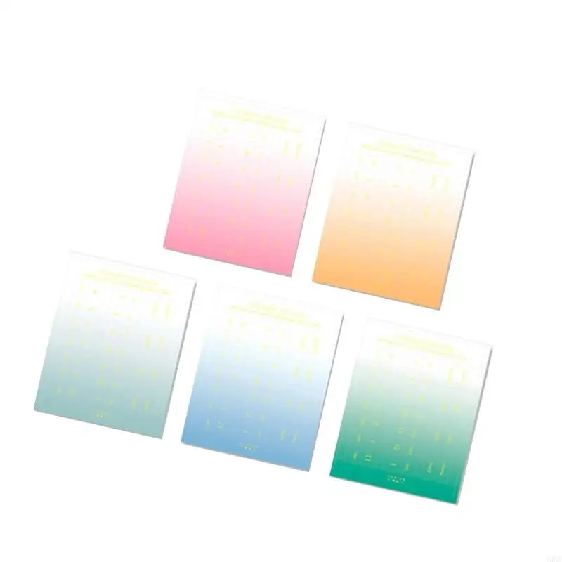 T5EA 10 SHOETS Planner Tabas Monthly Índice Patinas adhesivas Calendario calendario Monthly Patticers Dividers mensuales para