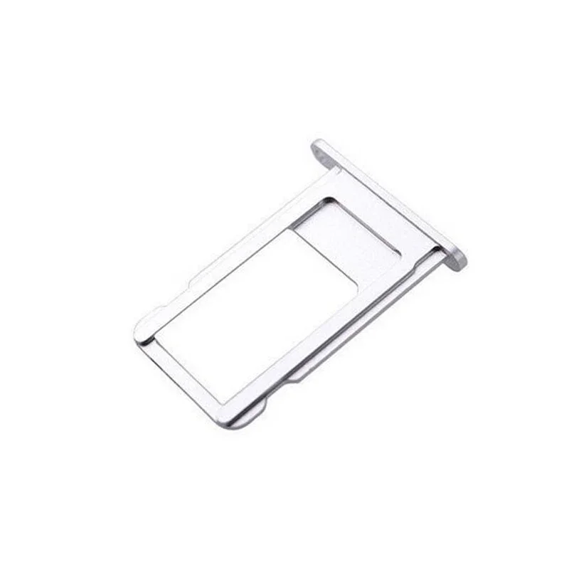 SIM Card Tray For iPhone 8 8 Plus 8P 8+ X Nano Sim Card Tray Sim Tray Holder Sim Adaptor Silver Gold Blak Red