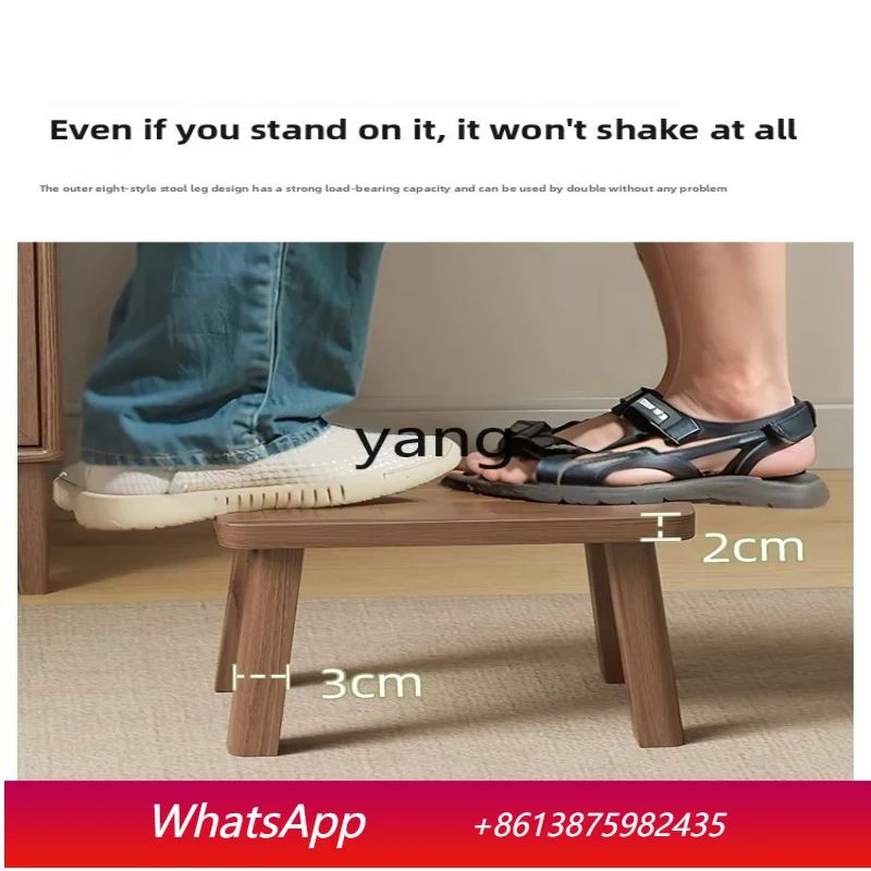 

LMM soft bag shoe changing stool small stool household living room sofa coffee table