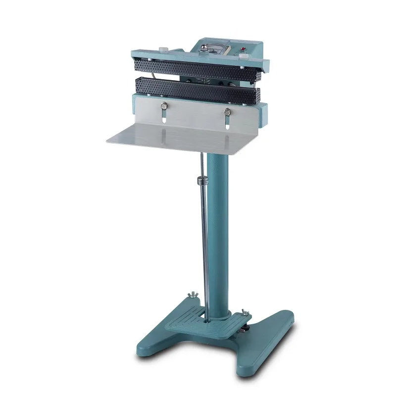 الأوسط PFS-DD300 * 15 مللي متر التحكم في درجة الحرارة تفلون الحرارة بالتساوي الأيدي والأقدام آلة السدادة تغليف المواد الغذائية دواسة السدادة