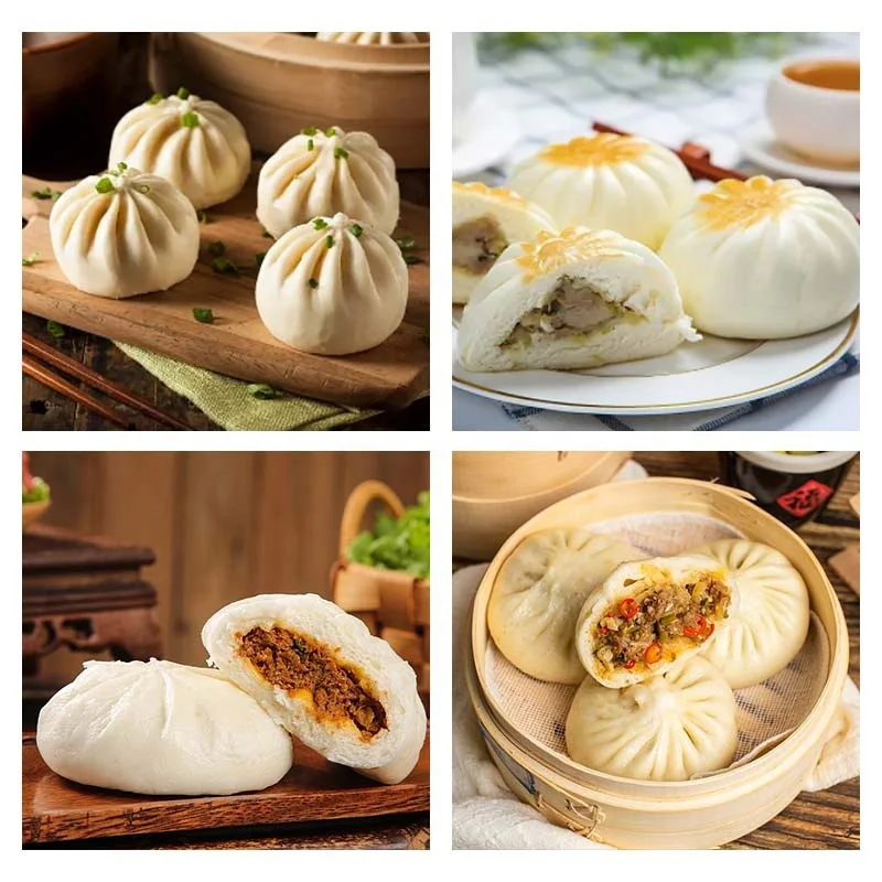 Hoge kwaliteit Roti Full Auto Dumpling Steam Bun Fill Chinese Baozi Momo Make Machine Part Automatische Dumpling