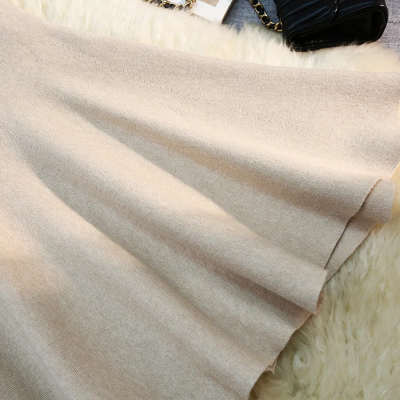 알파모다 2025, 신상, 힙커버, 니트 피쉬테일 스커트, 여성용, 레트로, 하이웨이스트, A라인 스커트, 패션 머메이드 스커트