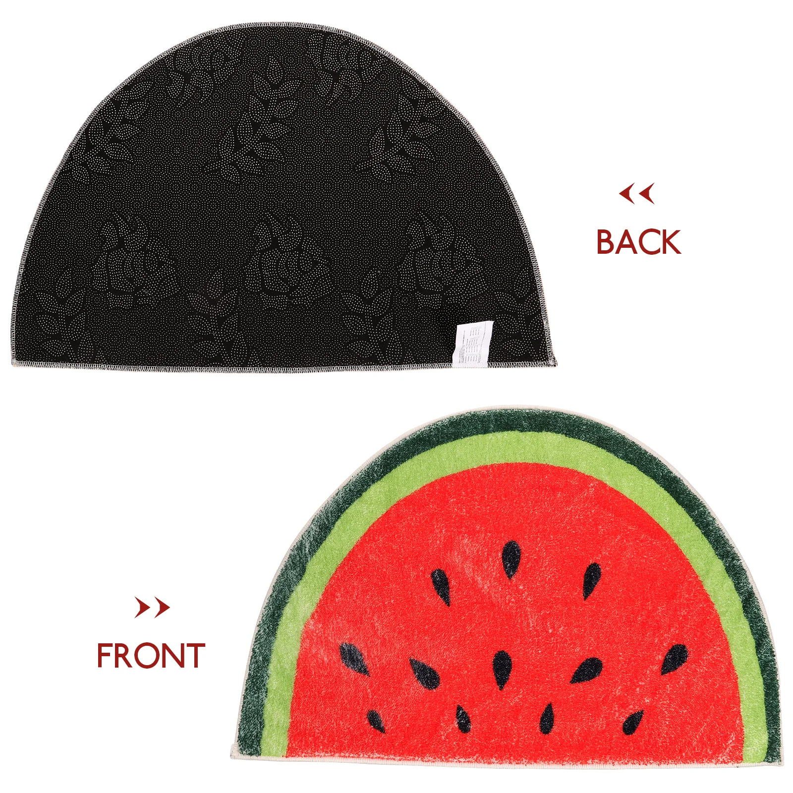 

Watermelon Mat Fruit Bathroom Carpet Doormat Mats for Bedroom Rug Shaped Rugs Themed