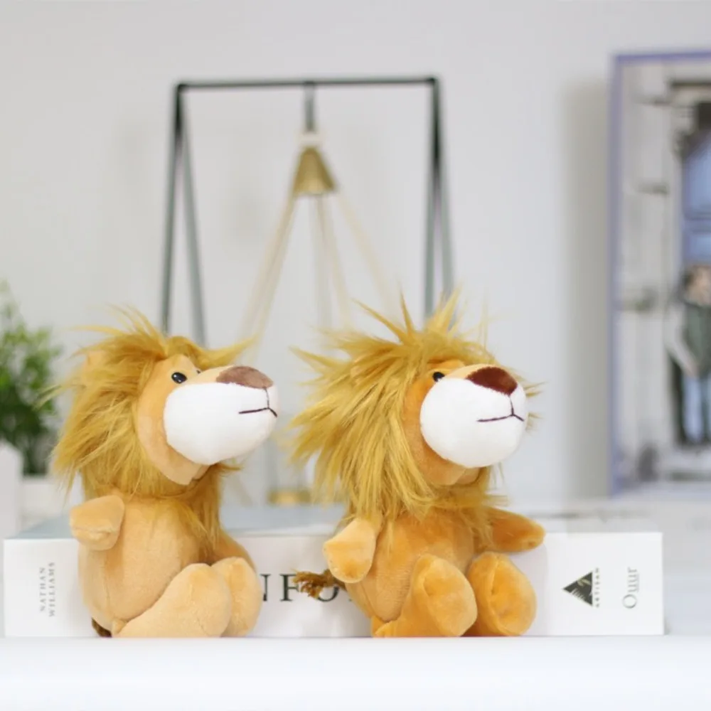 

Kids Toy Cartoon Elephant Lion Key Chain Giraffe Bag Pendant Plush Dolls Animal Plush Toy Stuffed Toys Plush Keychain