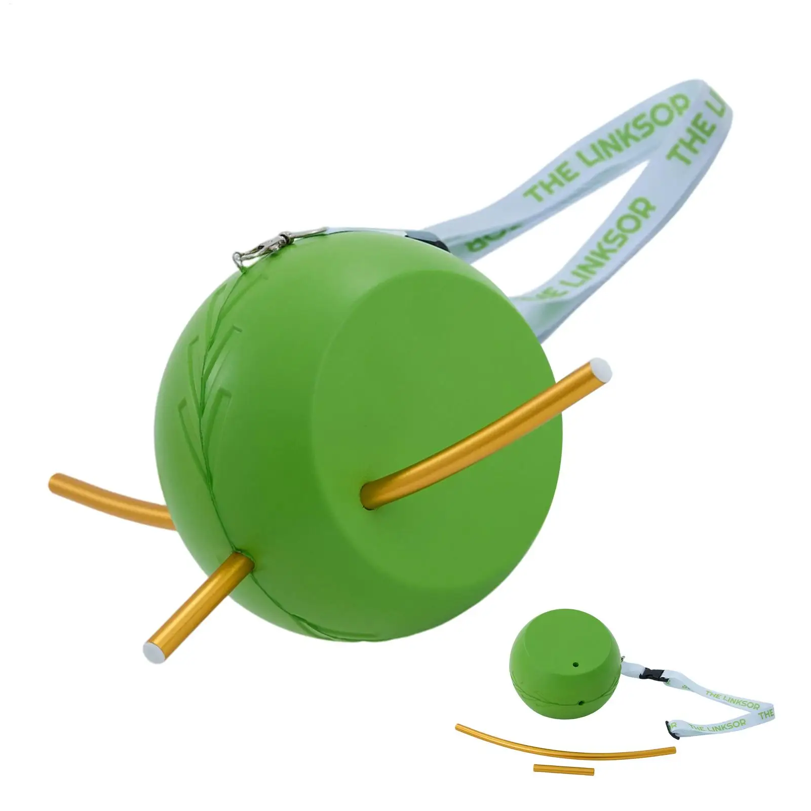 Golf Swing Trainer Golf Exercise Hitting Connecting Ball with Lanyard Swing Practice Connecting Ball for Backyard Outdoor Indoor