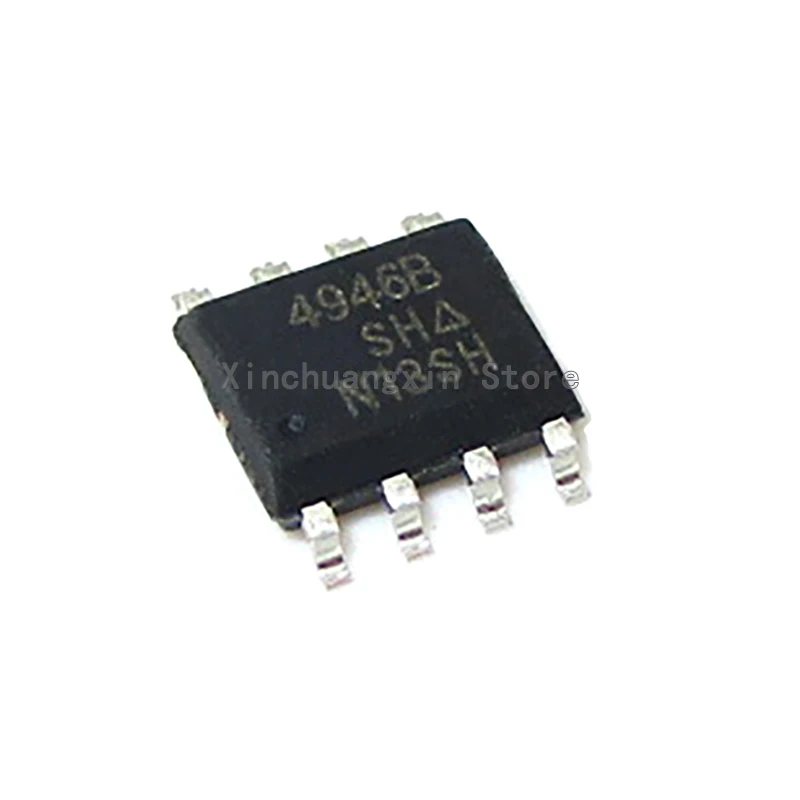 5Pcs/Lot 4946B SI4946 SI4946BEY-T1-E3 SI4946BEY-T1-GE3 SOP-8 Double N-Channel 60V6.5A MOSFET FET LCD power chip