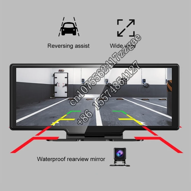 K880 Car 11 inch Widescreen 1080P 4G Center Console Driving Recorder Reversing Voice Control Android AR Navigator