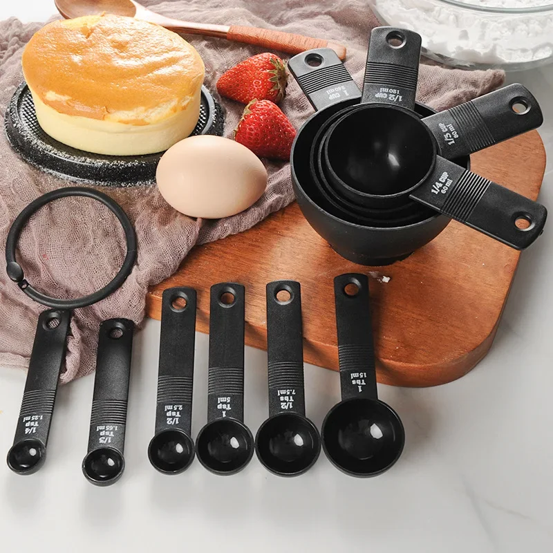 10pcs Measuring Spoons Teaspoon Measuring Tools Kitchen Sugar Scoop Cake Baking Flour Measuring Cups Kitchen Spoons