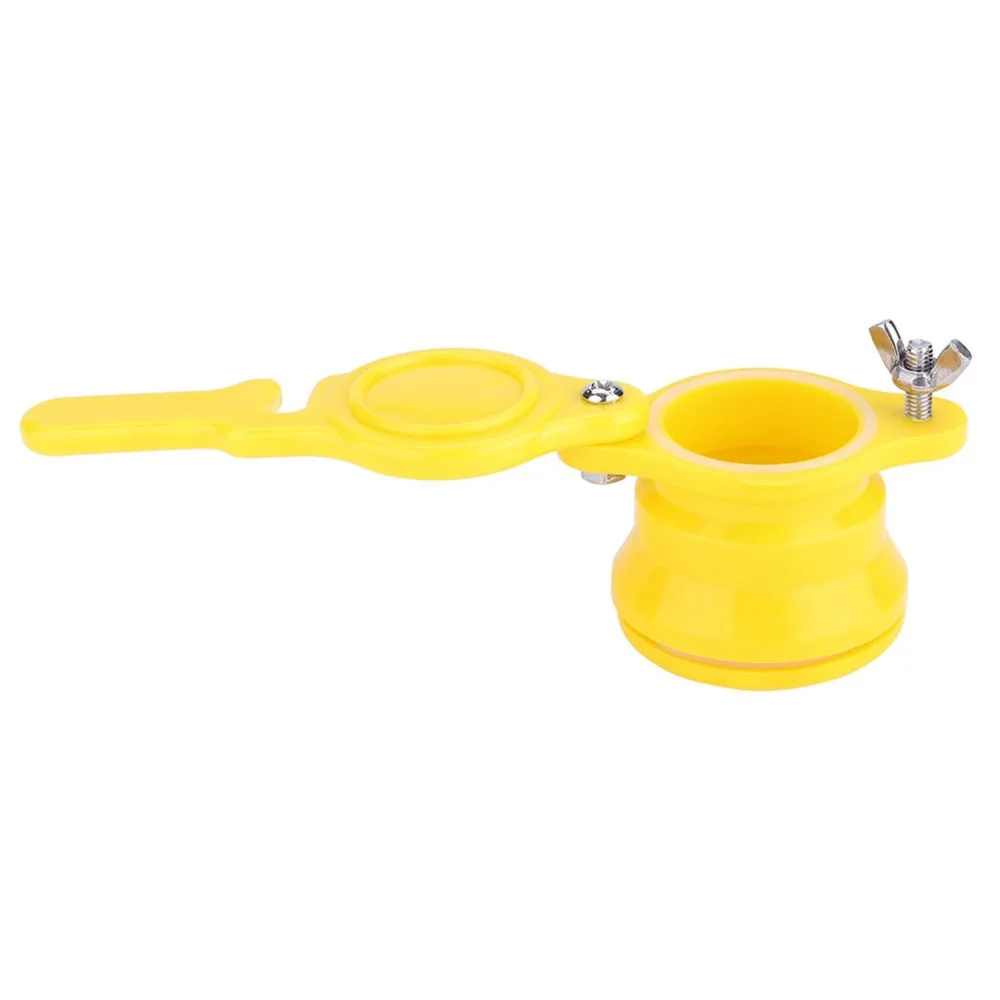 Removable Stainless Steel Honey Tap Durable Yellow Gate Valve Tool Bottling Equipment Honey Regulation