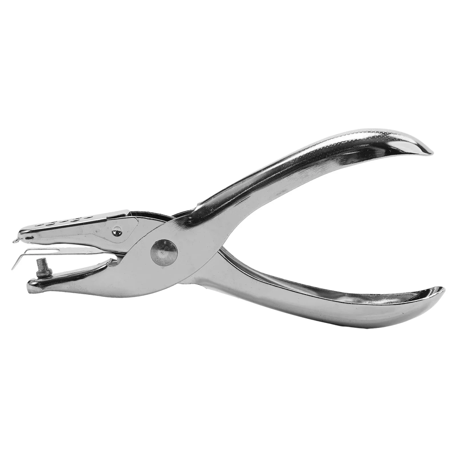 Puncher Punching Pliers Light Equipment Metal Plier Punch Silver Single Hole 1 PC 130mm Hand Paper For Drilling