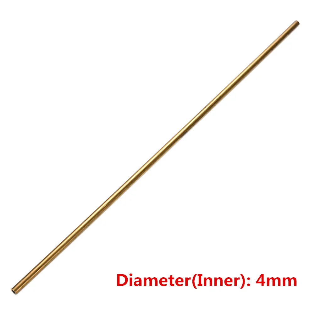Diametro 2/3/4/5mm tubi in ottone tubo in ottone tubo in ottone lunghezza 30cm lungo 0.45mm parti di utensili da taglio a parete