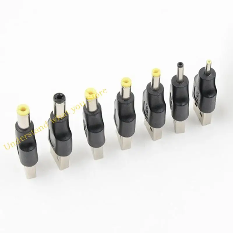 

J60A USB MALE до 2,5/3,0/3,5/4,0/4,8/5,5 мм преобразователя адаптера для питания компьютера
