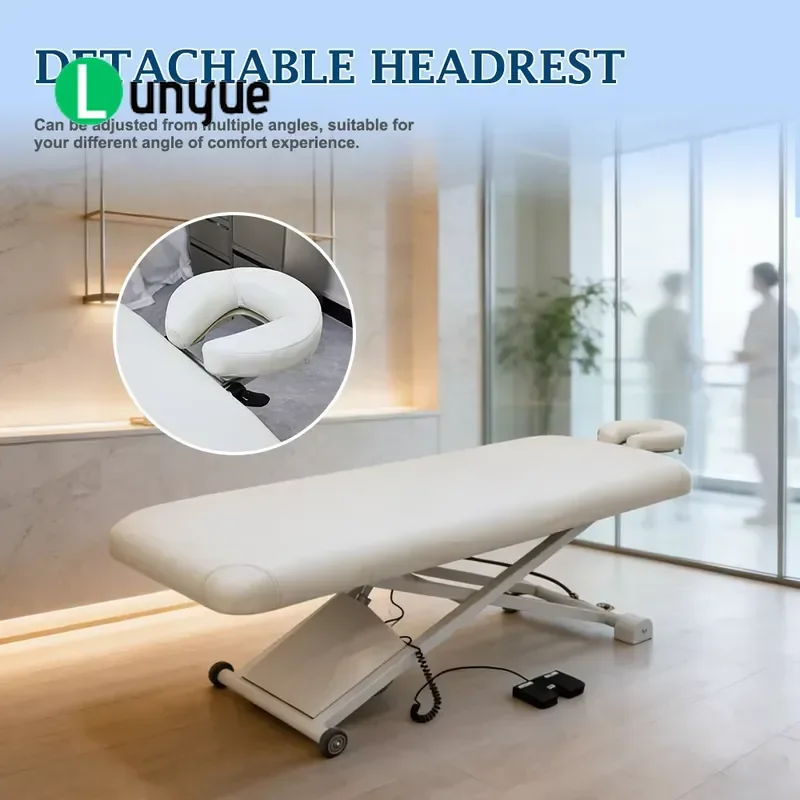 Height Adjustable Portable Massage Bed for Beauty Physical Therapy Examination Facial Treatment Sturdy Foldable Design