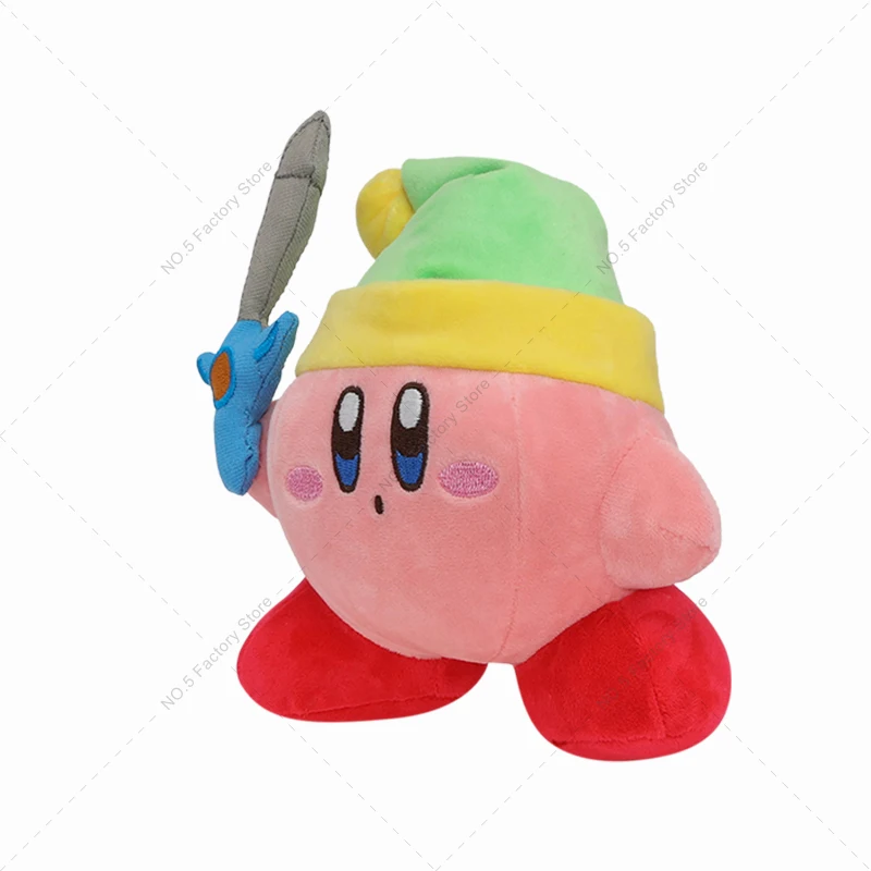 Estrela Kirby Sword Kirby brinquedo de pelúcia para crianças, boneca de desenho animado, grande Natal e presente de aniversário, alta qualidade,