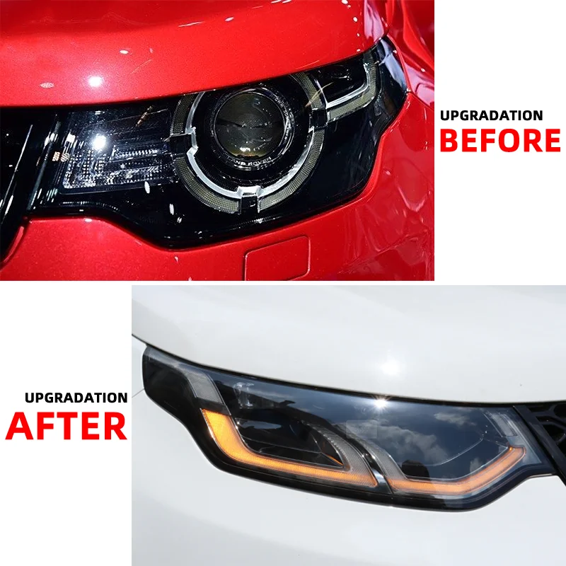 For LED Car Headlights For Land Rover Discovery Sports 2015-2019 Color Temperature 6500k Upgrade And Replacement For New Models