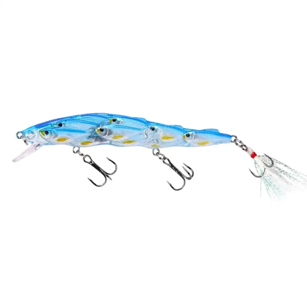 Fishing Tournament Color Blue Crankbait Fishing Lures Bait Tackle Fishing Bait Minnow Elegant Swimming Posture