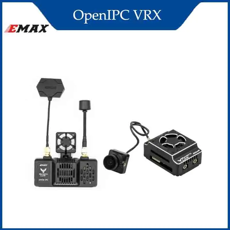 

EMAX OpenIPC Wyvern Link Alpha 800mw VTX - Aluminum Shell OpenIPC Goggle VRX for FPV Drone Accessories RC