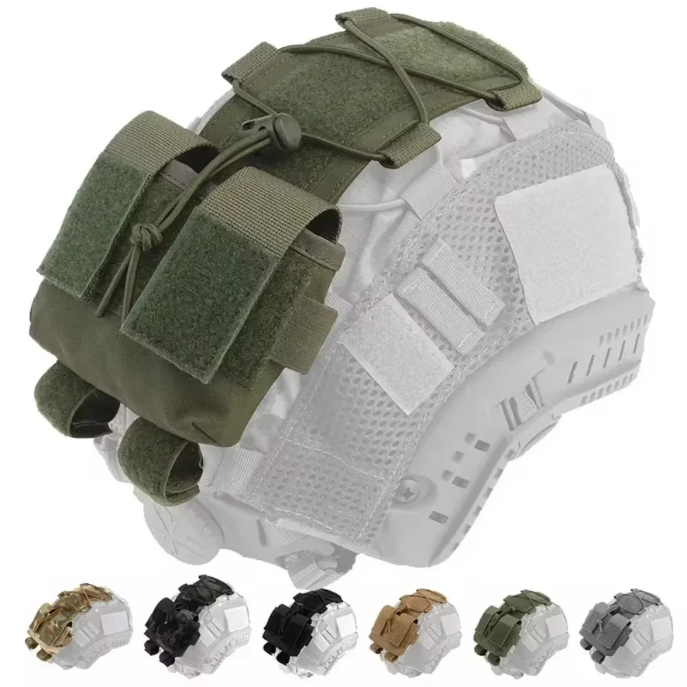 Fast Tactical Helmet Battery Pouch MK2 Night Vision Battery Pack Helmet Counterweight Pack Airsoft Hunting Helmet Accessories