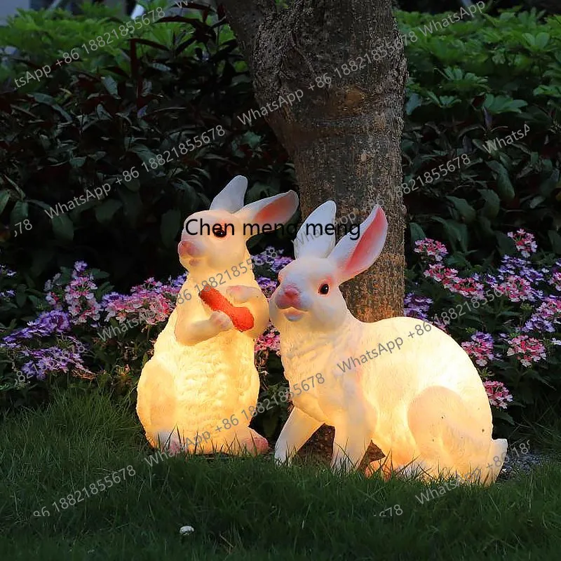 

Outdoor Landscape Waterproof Garden Light Outdoor Garden B Rabbit Decorative Lighting Light Villa Park Lawn
