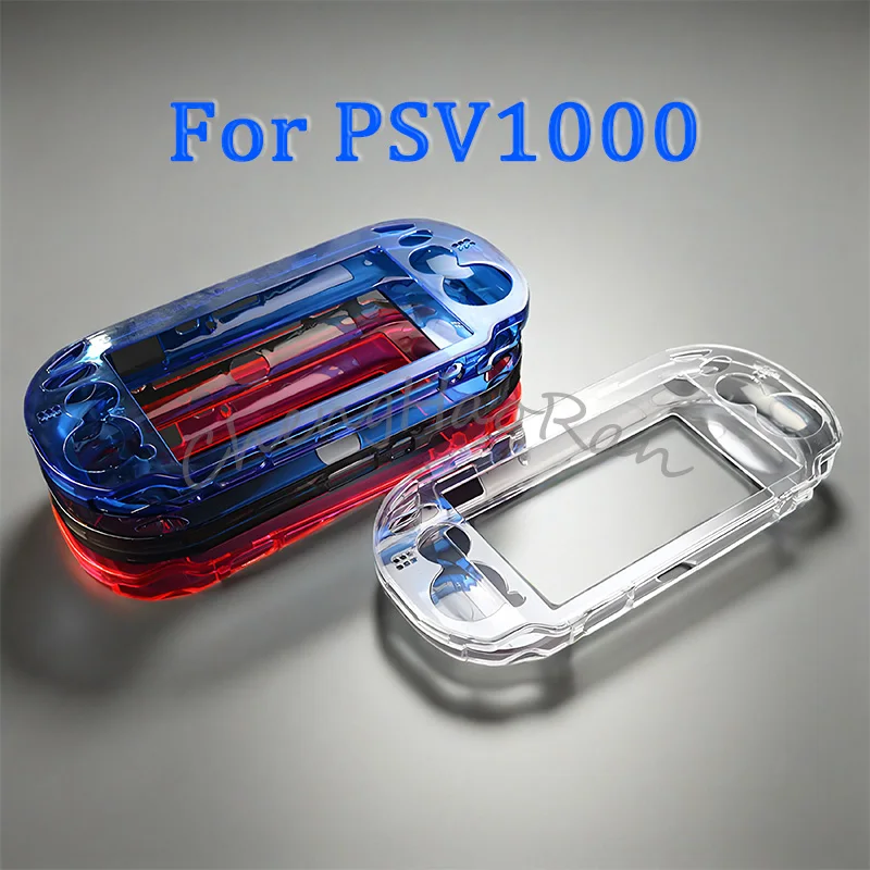 

1PC For PSV 1000 Clear Crystal Protective Case Cover For PS Vita 1000 PSV1000 Transparent Hard Carry Skin Shell Case Replacement
