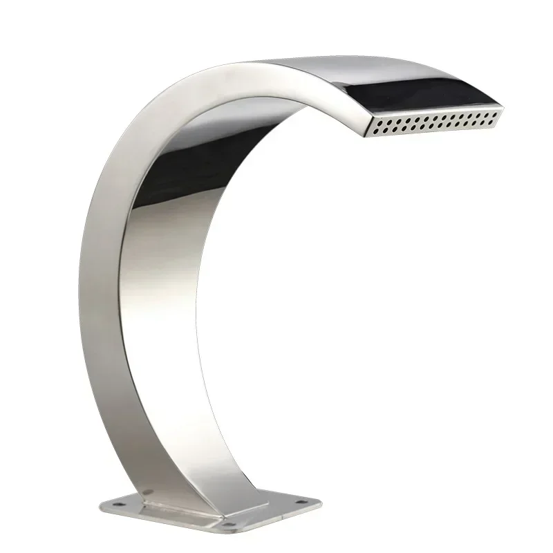 معدات حمام السباحة الفولاذ المقاوم للصدأ سبا تأثير حمام قوس هوك الخندق حمام ستارة الماء بات حمام مصنع المخرج