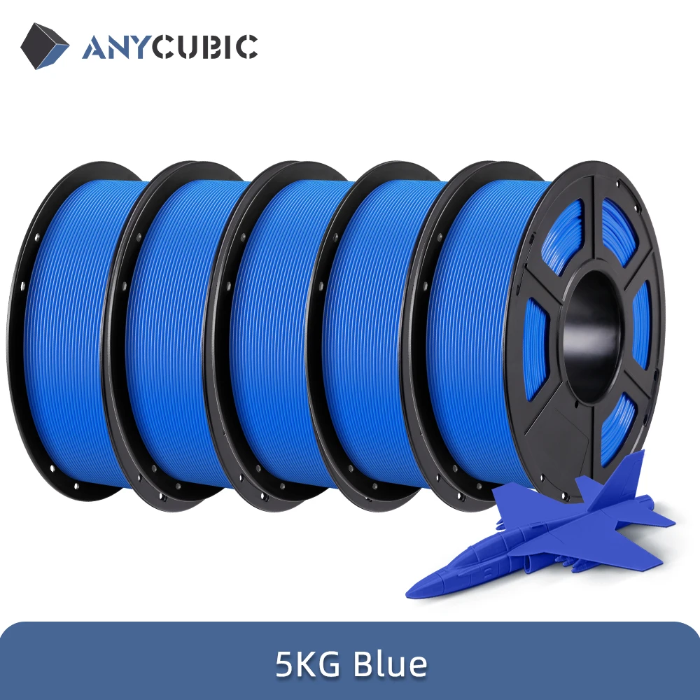 ANYCUBIC PLA Filament 3D do drukarki 3D FDM 1,75 mm Ekologiczny materiał do druku 3D do Kobra S1C 5KG EU US Warehouse — zdjęcie produktu 9