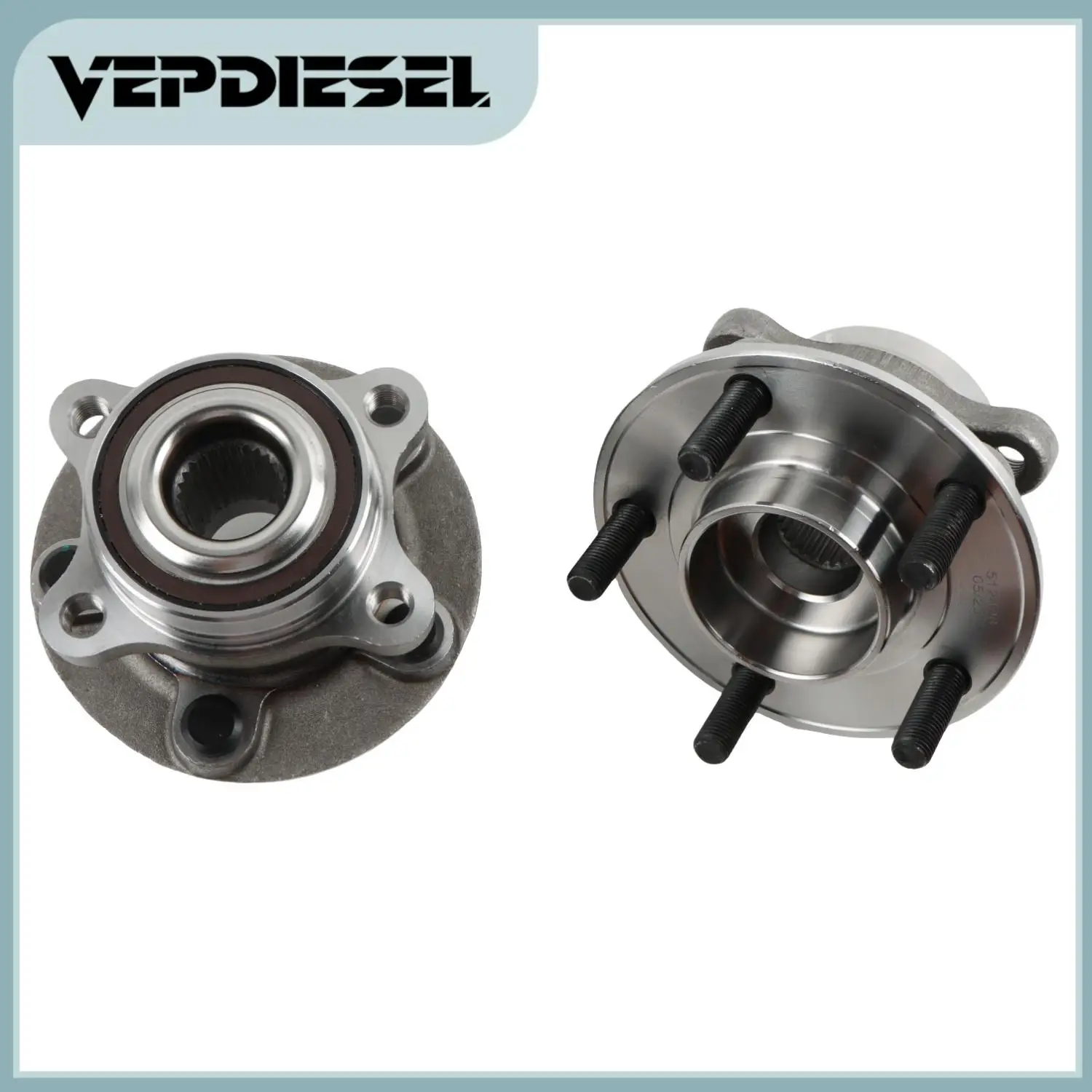 

2pcs Wheel Bearing & Hub Assembly For 2013-2020 Ford Fusion 2013-2016 Lincoln MKZ Part # 512498 BR930874 BR930913 HA590481