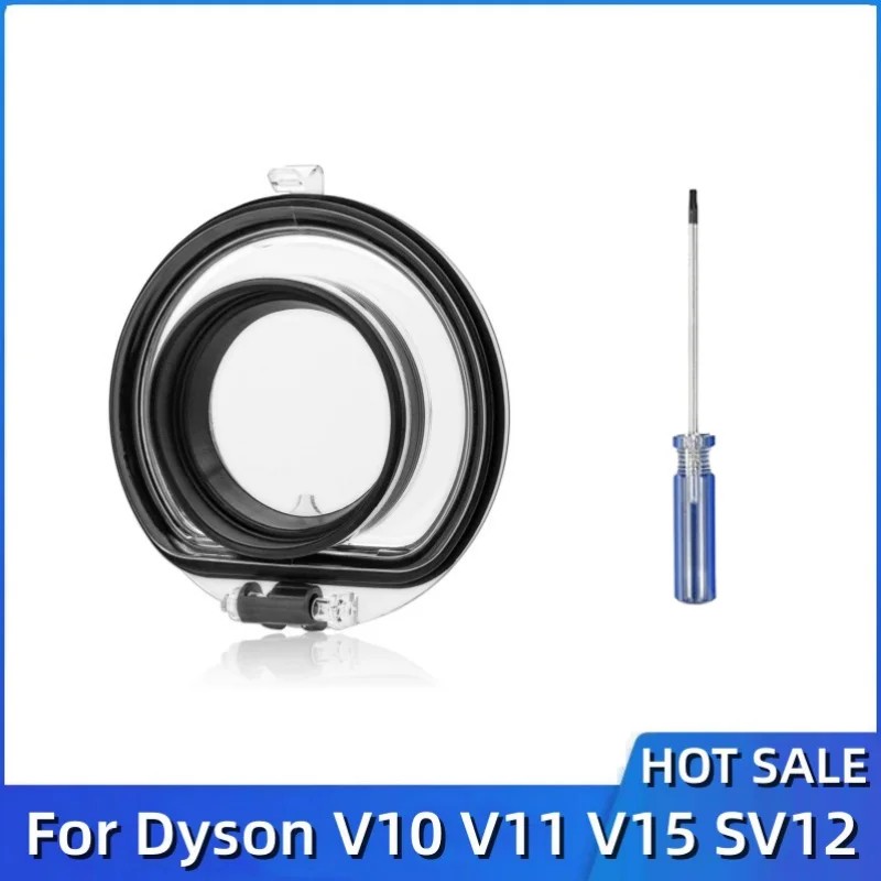 Dust Bin Base Lid For Dyson V10 V11 V15 SV12 SV14 SV15 Cordless Vacuum Cleaner Bin Bottom Cover Dust Bucket Sealing Ring Cap