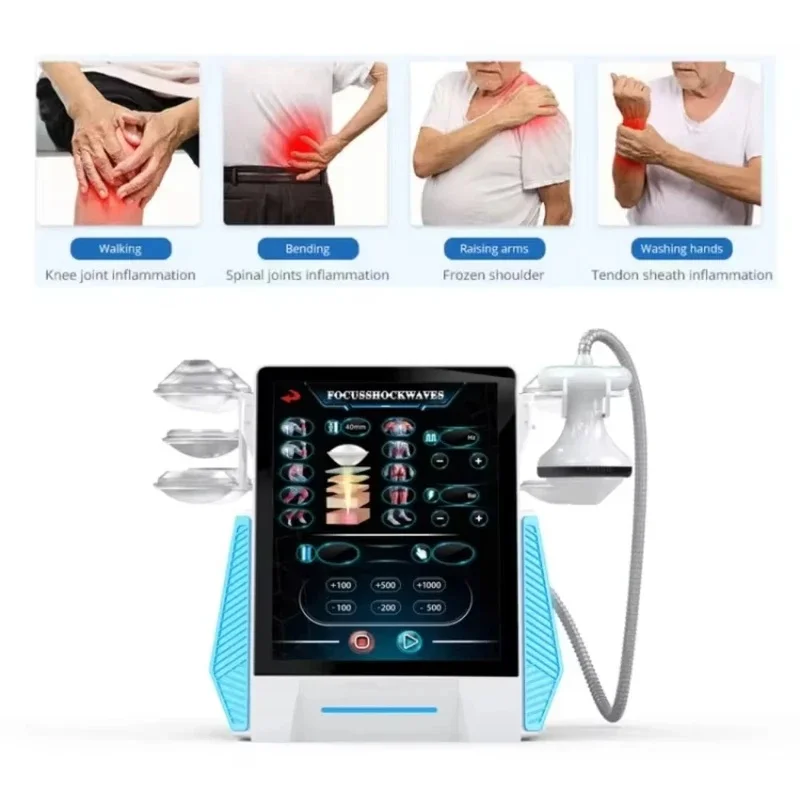 Focal Shockwave Physio Pain Therapy Extracorporeal Shock Wave Therapy Pain Relief Body Rehibilitation Piezo Fswt