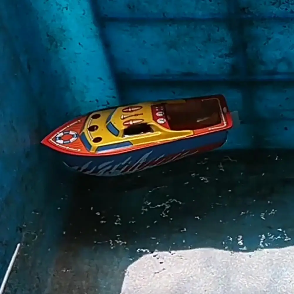 شمعة السفينة تحصيل القصدير لعبة قارب البخار شمعة تعمل بالطاقة قارب القصدير لعبة السيارة طالب شمعة علوم الفيزياء #4