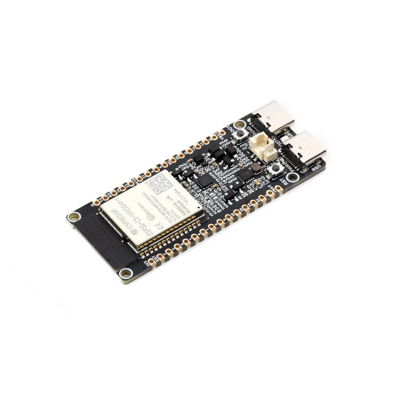 SKU-32586/32577 Waveshare ESP32-C5 Dual-Band Wi-Fi 6 Development Board, 240MHz RISC-V Processor, ESP32-C5-WROOM-1 Series Module,