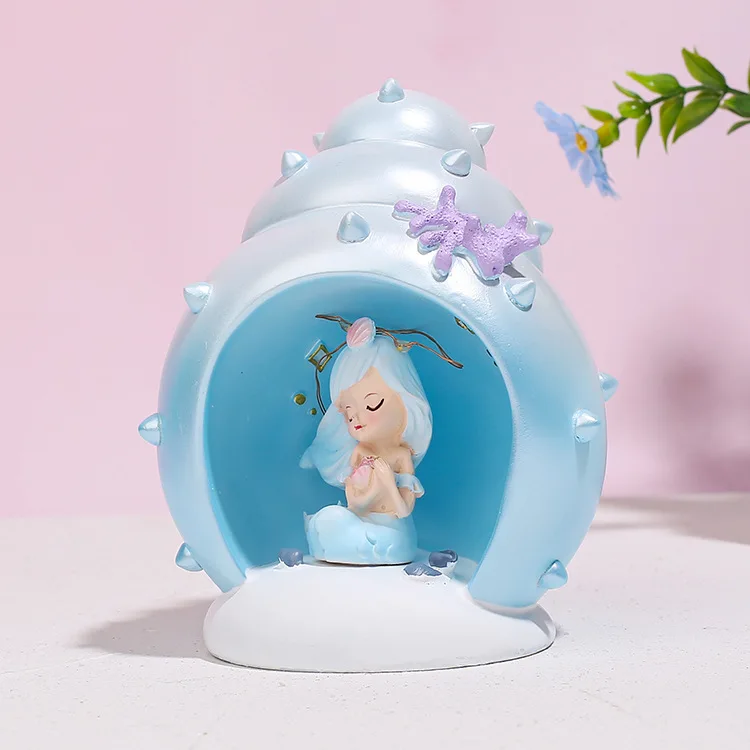 素敵な漫画ナイトライトマーメイドスターライト女の子の寝室の装飾ランプ