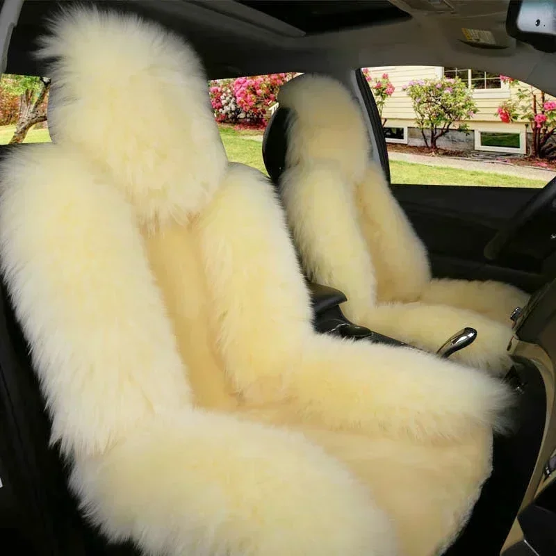 Capas de piel universales para coche, conjunto completo de fundas de piel para asiento delantero de coche, accesorios interiores para mujer,