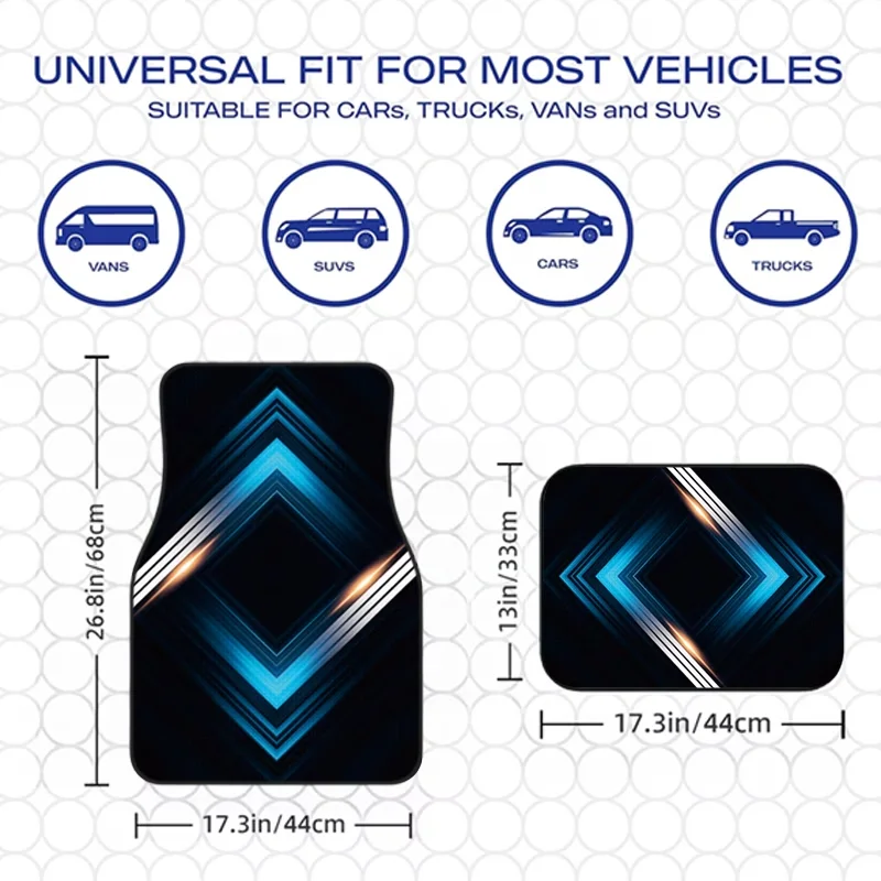 4 Pezzi di Tappetini per Auto  - Tech Lighting Accessories recensione e prezzo